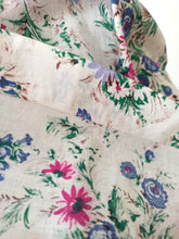 Charger l'image dans la galerie, 1950s - Adorable Floral Cotton Dress - W25 (64cm)