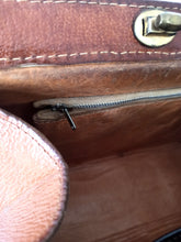 Charger l'image dans la galerie, 1940s 1950s - Gorgeous Brown Leather Handbag