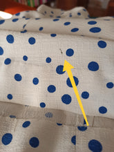 Charger l'image dans la galerie, 1950s - Exquisite Textured Rayon Dotted Set - W29 (74cm)