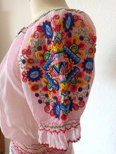 Load image into Gallery viewer, 1930s 1940s - Exquisite Light Pink Hungarian Blouse - W30 (76cm)