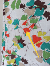 Cargar imagen en el visor de la galería, 1940s - Marvelous Colors Rayon Dress - W27 (68cm)