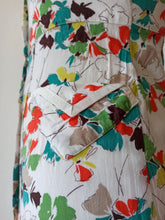 Cargar imagen en el visor de la galería, 1940s - Marvelous Colors Rayon Dress - W27 (68cm)