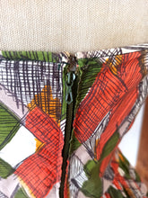 Charger l'image dans la galerie, 1950s 1960s - Gorgeous Spaghetti Straps Cotton Dress - W26 (66cm)