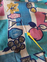 Charger l'image dans la galerie, 1950s 1960s - HENRY GABRIEL, France - Collector Novelty Print Dress - W28.5 (72cm)