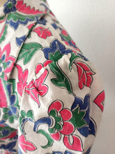 Cargar imagen en el visor de la galería, 1940s - JOSSELYNE, Paris - Stunning Cotton Dress - W31 (80cm)