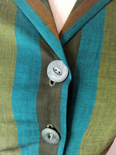 Load image into Gallery viewer, 1950s - UNWORN - Spectacular Autumn Colors Cotton Dress - W28.5 (72cm)