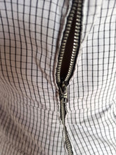 Charger l'image dans la galerie, 1950s - FRANCE - Gorgeous Grey Cotton Pockets Dress - W29 (74cm)