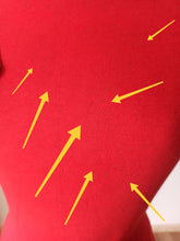 Charger l'image dans la galerie, 1960s - DEADSTOCK - SUBLYM, Spain - Red Zipper Black Top - Sz 2