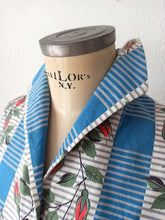 Charger l'image dans la galerie, 1950s - Fabulous Right Before Bloming Roseprint Dress - W27 (68cm)