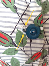 Charger l'image dans la galerie, 1950s - Fabulous Right Before Bloming Roseprint Dress - W27 (68cm)