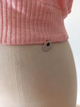 Cargar imagen en el visor de la galería, 1940s 1950s - DEADSTOCK - Gorgeous Strawberry Red Cotton Top - Sz 2