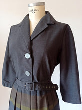 Charger l'image dans la galerie, 1950s 1960s - TREVIRA - Beautiful Fall Colors Blend Wool Dress - W36 (92cm)