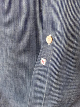 Load image into Gallery viewer, 1930s 1940s - A. BATALLA, Barcelona - Deadstock Blue Striped Cotton Shirt -