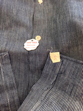 Load image into Gallery viewer, 1930s 1940s - A. BATALLA, Barcelona - Deadstock Blue Striped Cotton Shirt -