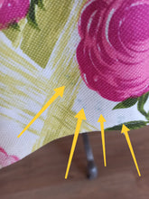 Load image into Gallery viewer, 1950s 1960s - Stunning Roseprint Cotton Dress - W27 (68cm)