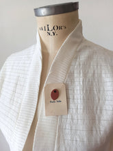 Cargar imagen en el visor de la galería, 1940s 1950s - DARIO SOLES - Deadstock Cardigan Cotton Jacket - Sz 1