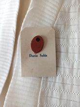 Cargar imagen en el visor de la galería, 1940s 1950s - DARIO SOLES - Deadstock Cardigan Cotton Jacket - Sz 3