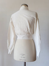 Cargar imagen en el visor de la galería, 1940s 1950s - DARIO SOLES - Deadstock Cardigan Cotton Jacket - Sz 1