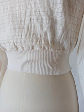 Cargar imagen en el visor de la galería, 1940s 1950s - DARIO SOLES - Deadstock Cardigan Cotton Jacket - Sz 1