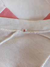 Load image into Gallery viewer, 1940s 1950s - DEADSTOCK - Gorgeous Pink Peach White Cotton Top - Sz 3