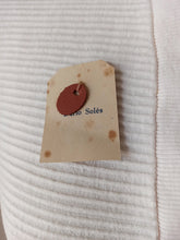 Charger l'image dans la galerie, 1950s - DARIO SOLES, Spain - Deadstock White Cropped Cardigan - Sz XS/S