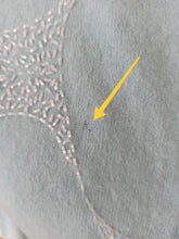 Load image into Gallery viewer, 1950s - Adorable Blue Beaded Angora Wool Cardigan