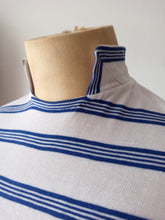 Cargar imagen en el visor de la galería, 1940s 1950s - Deadstock Zipper Back Cotton Top