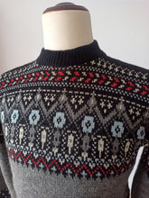 Charger l'image dans la galerie, 1950s - ROBERT BRUCE - Men's Wool Sweater - Sz Medium