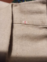 Load image into Gallery viewer, 1940s - ALBERT PUJADAS, Barcelona - Deadstock Men's Linen Shirt - Sz XS