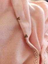 Charger l'image dans la galerie, 1950s - Adorable Light Pink Wool Beaded Cardigan