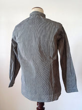 Charger l'image dans la galerie, 1930s 1940s - A. BATALLA, Barcelona - Deadstock Blue Striped Cotton Shirt