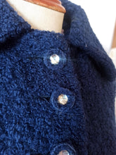 Charger l'image dans la galerie, 1930s 1940s - Fabulous Bell Sleeves Wool Cape Coat