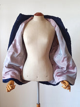 Charger l'image dans la galerie, 1930s 1940s - Fabulous Bell Sleeves Wool Cape Coat