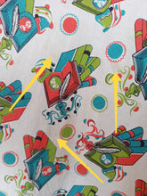 Charger l'image dans la galerie, 1940s - Spectacular Books Novelty Print Dress - W27 (68cm)