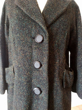 Load image into Gallery viewer, 1950s - Gorgeous Flecked Wool Coat