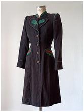 Charger l'image dans la galerie, 1940s - Amazing Austrian Gabardine Coat - W28.5 (72cm)