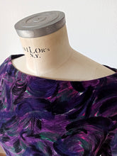 Charger l'image dans la galerie, 1950s 1960s - Stunning Italian Soft Velvet Dress - W27.5 (70cm)