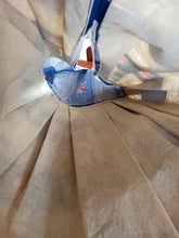 Cargar imagen en el visor de la galería, 1950s 1960s - GERMA, France - Stunning Roseprint Cotton Dress - W25 (64cm)