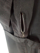 Cargar imagen en el visor de la galería, 1930s 1940s - Stunning Black Silk Bolero Dress - W34 (88cm)