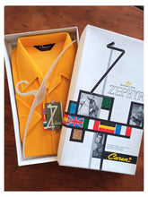 Carica l'immagine nel visualizzatore di Gallery, 1960s - CAREN, Spain - Deadstock Yellow Shirt with Box - Sz M/L