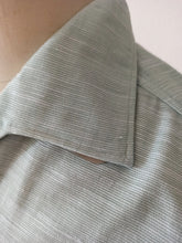 Charger l'image dans la galerie, 1950s - CAREN, Spain - Deadstock Turquoise Rockabilly Shirt - Sz 2
