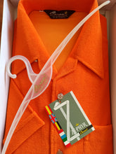 Charger l'image dans la galerie, 1960s - CAREN, Spain - Deadstock Orange Shirt with Box - Sz M/L