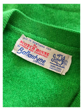Load image into Gallery viewer, 1950s 1960s - BALLANTYNE, Scotland - Green Thick Cashmere Cardigan