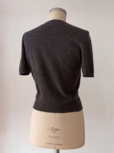 Load image into Gallery viewer, 1950s - BRAEMAR, Scotland - Charcoal Cashmere Jumper