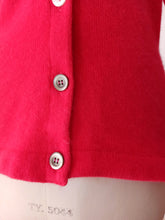 Load image into Gallery viewer, 1950s 1960s - PRINGLE, Scotland - Pink Thick Cashmere Cardigan - Sz 40