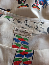 Load image into Gallery viewer, 1950s - ADELINE, Chambery-Paris - Outstanding Novelty Bolero Dress - W27 (68cm)