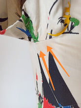 Load image into Gallery viewer, 1950s - ADELINE, Chambery-Paris - Outstanding Novelty Bolero Dress - W27 (68cm)