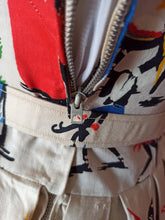 Load image into Gallery viewer, 1950s - ADELINE, Chambery-Paris - Outstanding Novelty Bolero Dress - W27 (68cm)