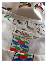 Load image into Gallery viewer, 1950s - ADELINE, Chambery-Paris - Outstanding Novelty Bolero Dress - W27 (68cm)