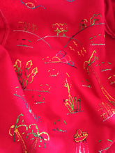 Load image into Gallery viewer, 1940s 1950s - GUILLERMO GUEVARA, Mexico - Red Souvenir Jacket - Sz. XS/S